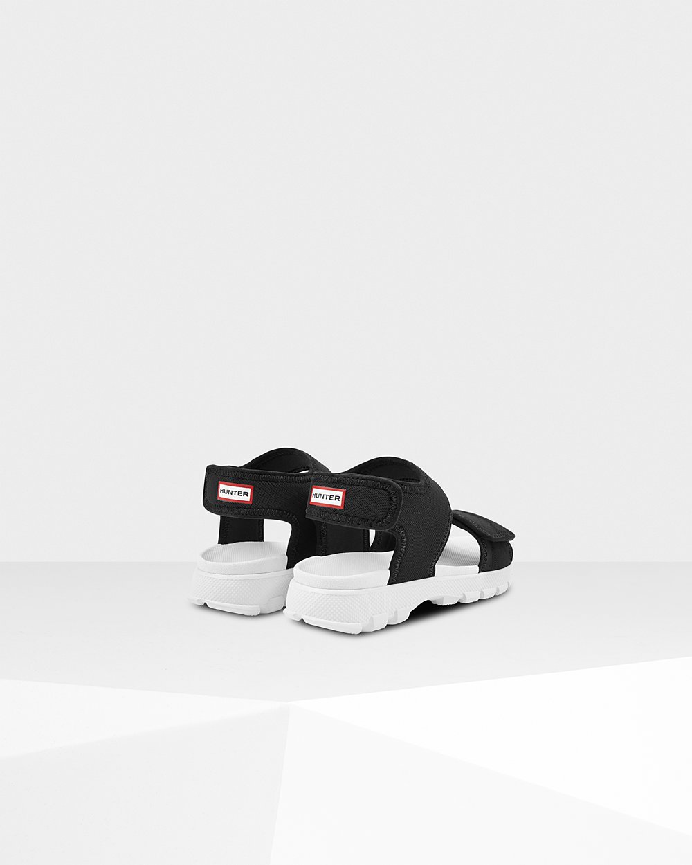 Sandalias Hunter Niños Amarillo Original Big Outdoor Walking 632457-NHE